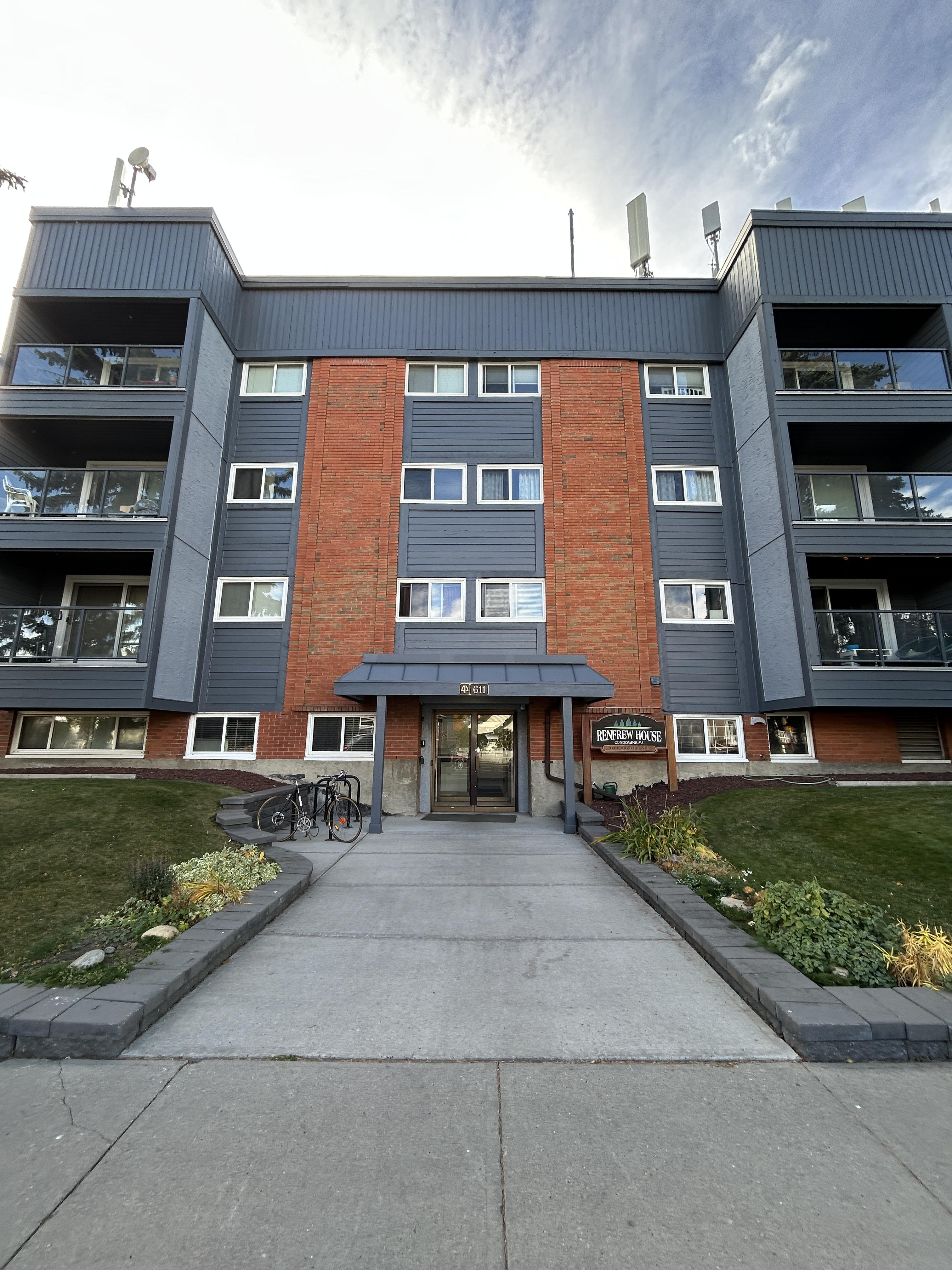207, 611 8 Ave NE, Calgary, Alberta, 2 Bedroom Bedrooms, 0 ,1 BathroomBathrooms,Condo,For Rent,Refrew House,8 Ave NE,207,1456